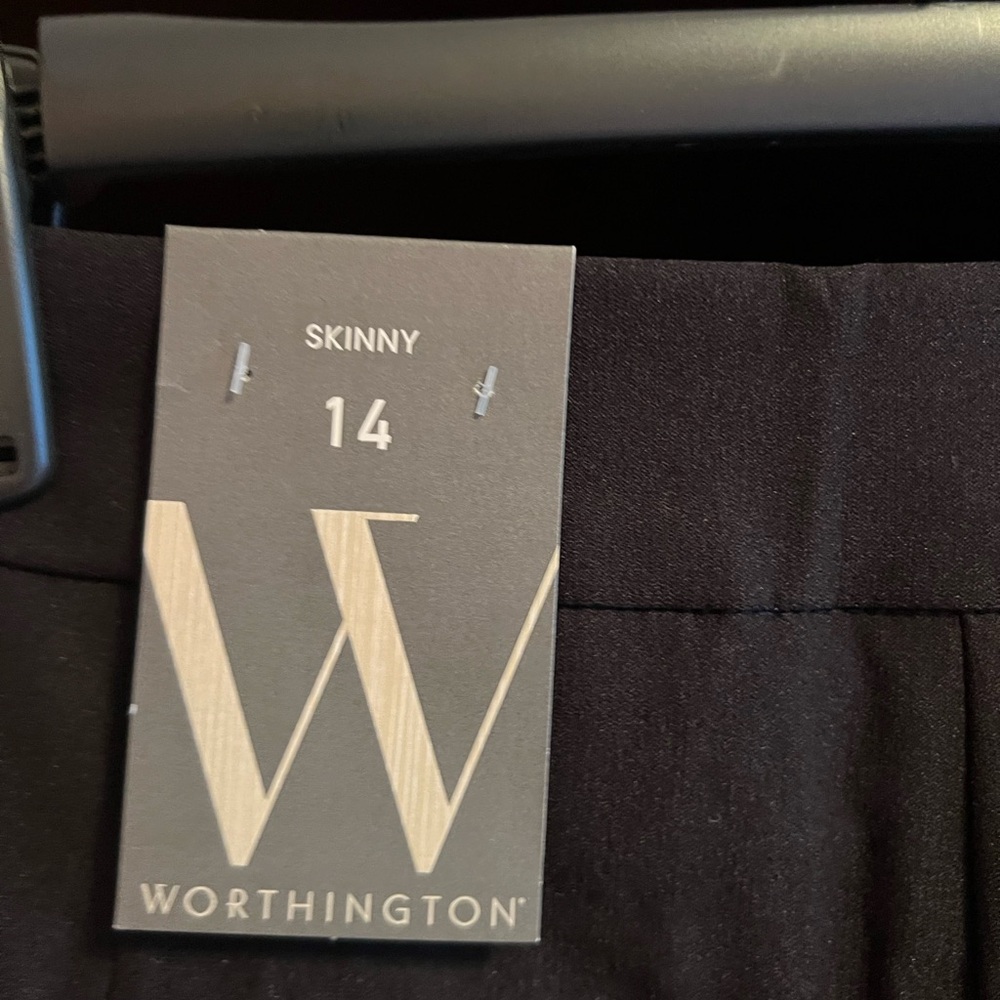 Worthington Classic Black Skinny Trousers